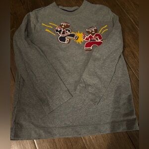 Hanna Andersson Gray Long Sleeve Tee – Gingerbread Martial Arts – Size 6/7 120